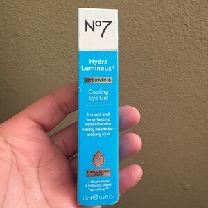 No7 Hydra Luminous Cooling Eye Gel Brand New Never Opened.